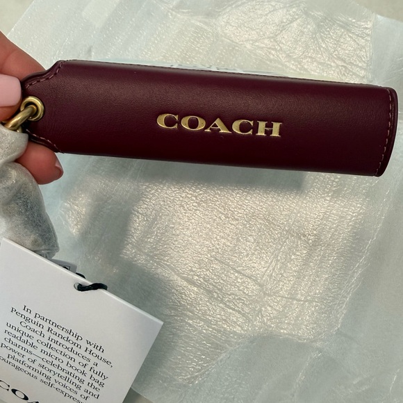 COACH I'll Give You The Sun By Jandy Nelson book charm 
NWT - Picture 2 of 8